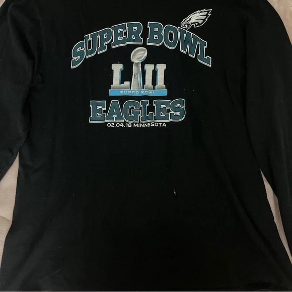 NFL SuperBowl Mens Black crewneck sweater - Picture 2 of 3